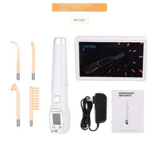 New High-Frequency Electric Therapy Wand Set (4 or 7 Pcs)