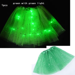 LED Light-Up Ballet Dress for Girls (Princess Style)