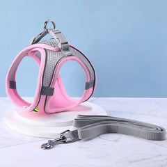 Cat Harness with Pulling Rope Leash for Pet Supplies