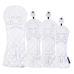 Black PU Leather Golf Club Headcovers