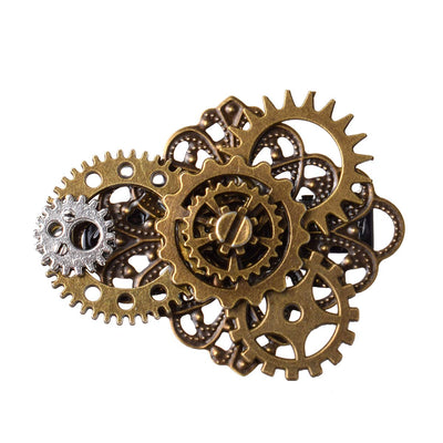 BLESSUME Vintage Steampunk Hair Clip Punk Gothic Headwear (Style 17)
