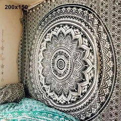 Bohemian Mandala Wall Tapestry And Yoga Mat Decor