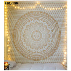 Bohemian Mandala Wall Tapestry And Yoga Mat Decor